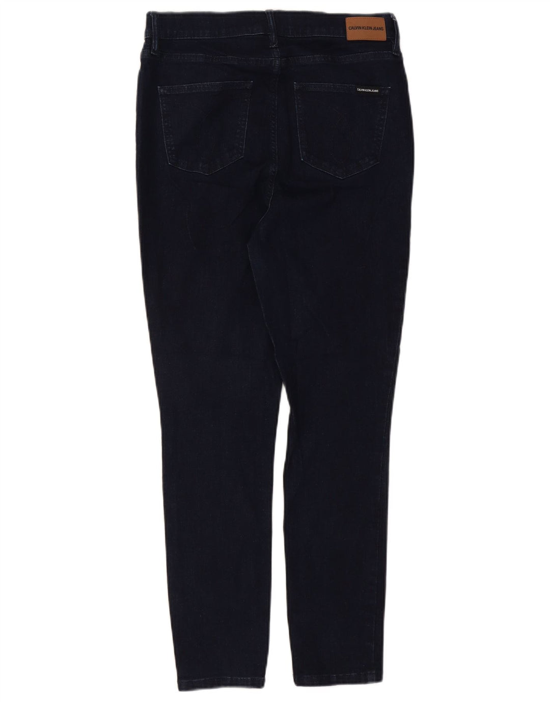 CALVIN KLEIN Blugi skinny pentru femei cu talie înaltă US 12 mare W31 L26 bleumarin