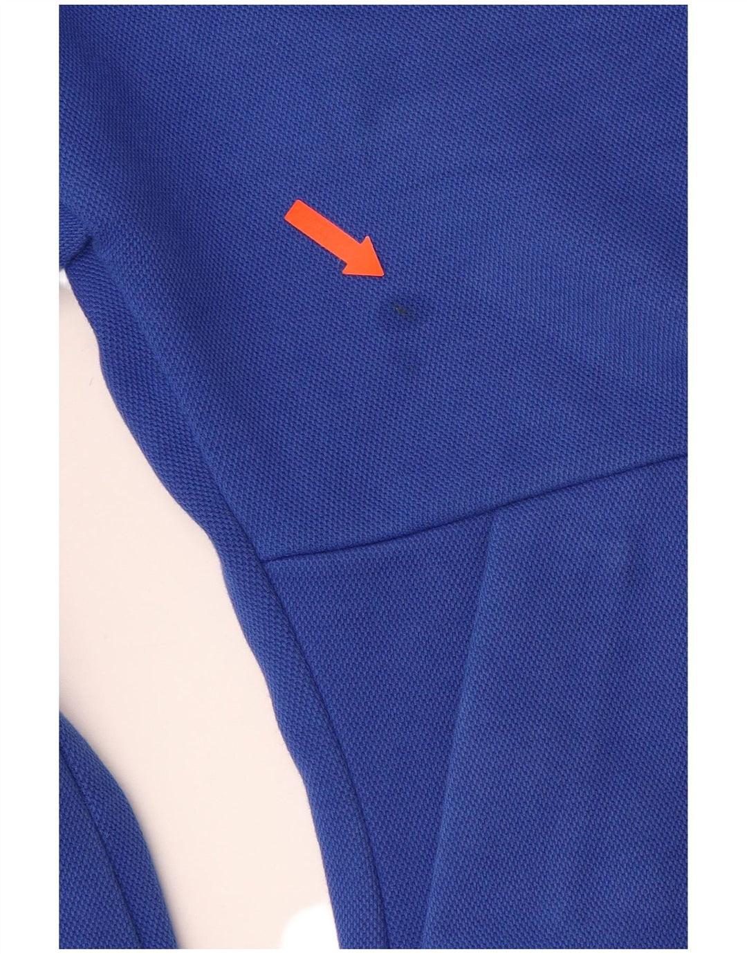 Pulover ADIDAS pentru damă, cu grafică, cu fermoar, bumbac albastru mediu UK 12/14