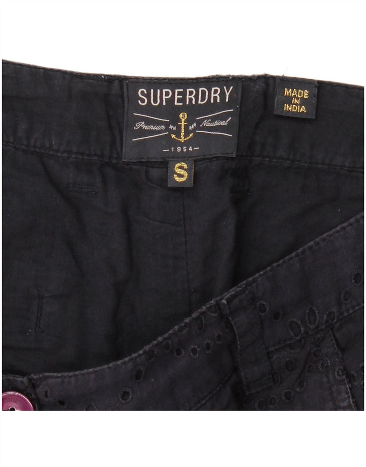 Pantaloni caldi pentru femei Superdry Small W27 Bleumarin Floral