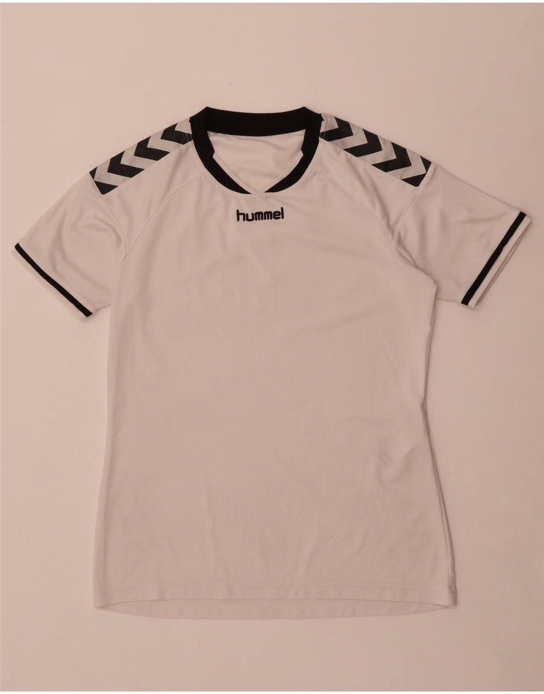 Tricou grafic pentru bărbați Hummel Top Medium Alb Poliester
