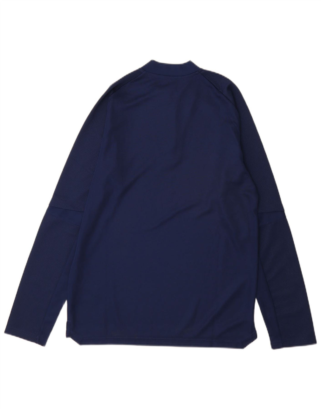 Adidas băieți Aeroready Zip Neck Pullover Trening Top 13-14 ani bleumarin