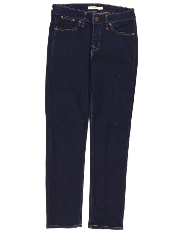 Blugi Levi's 712 Slim pentru femei W26 L28 Bumbac bleumarin