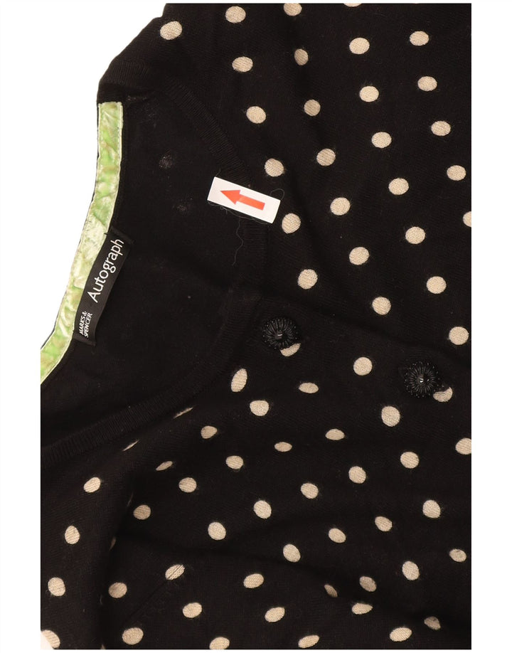 Pulover cardigan cu autograf pentru femei Marks & Spencer UK 14 Medium Black