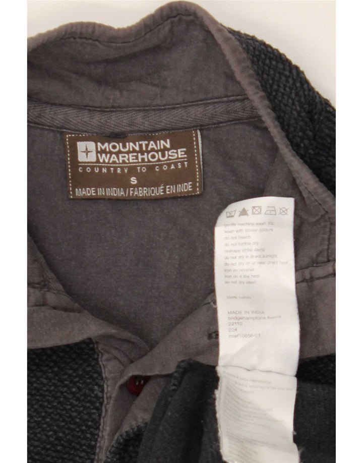 Hanorac pentru bărbați Mountain Warehouse, cu gât cu nasturi, Jumper Mic Bleumarin
