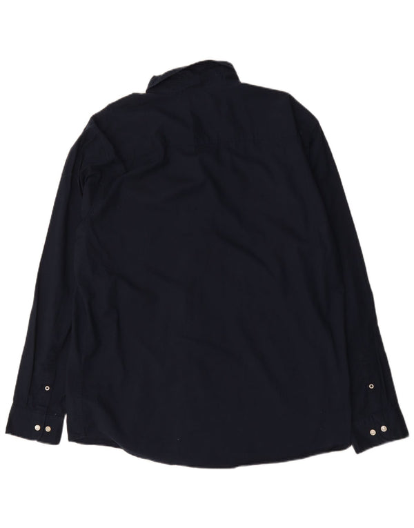 Cămașă pentru bărbați Jack & Jones 2XL, bumbac bleumarin