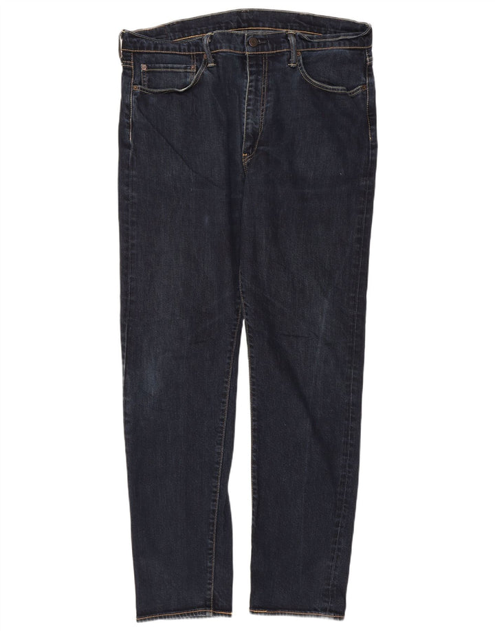 Blugi drepti pentru bărbați Levi's 522 W38 L34 Bumbac bleumarin