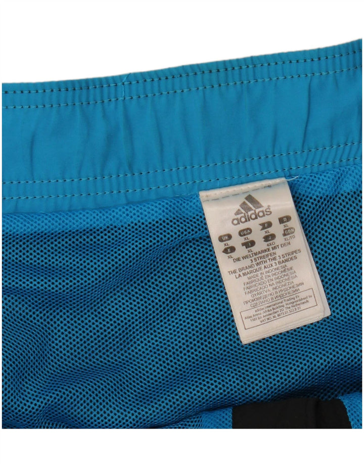 Pantaloni scurți de înot grafic pentru bărbați ADIDAS XL poliester negru