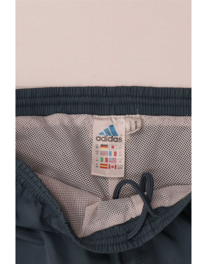 Pantaloni de trening Adidas pentru femei Joggeri UK 12 Poliester albastru mediu