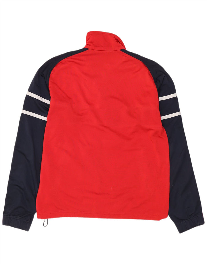 Jachetă de trening pentru bărbați DIADORA UK 36 Poliester color bloc roșu mic