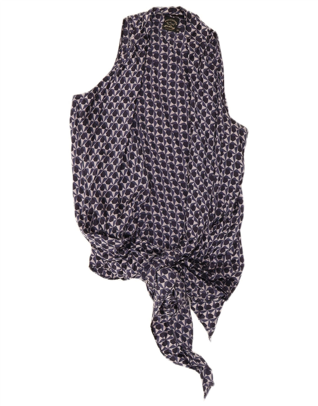 Top cardigan fără mâneci pentru femei Paul & Shark IT 42 Medium Bleumarin