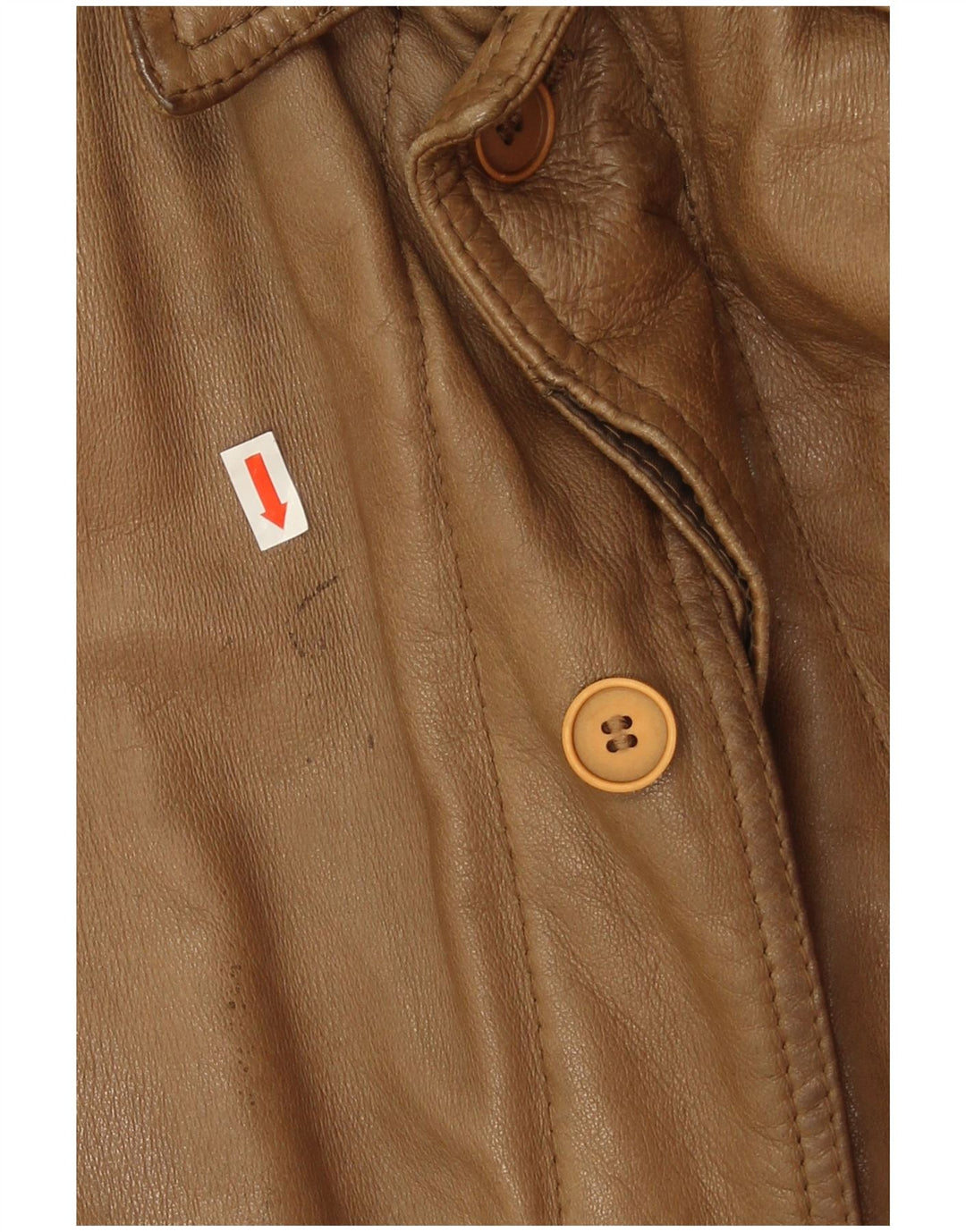 Geacă din piele vintage pentru bărbați IT 56 3XL maro