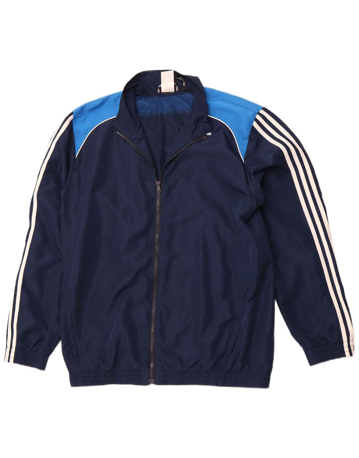 Jachetă de trening Climalite ADIDAS pentru bărbați UK 44/46 Mare bleumarin
