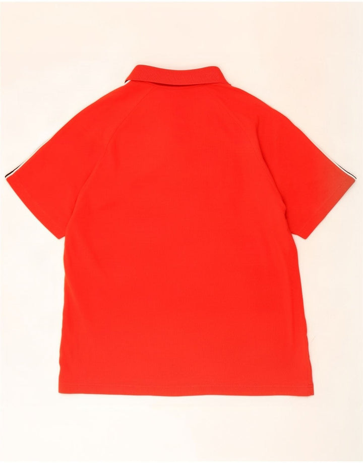 Tricou polo Fila pentru bărbați, mare, roșu, din poliamidă color bloc