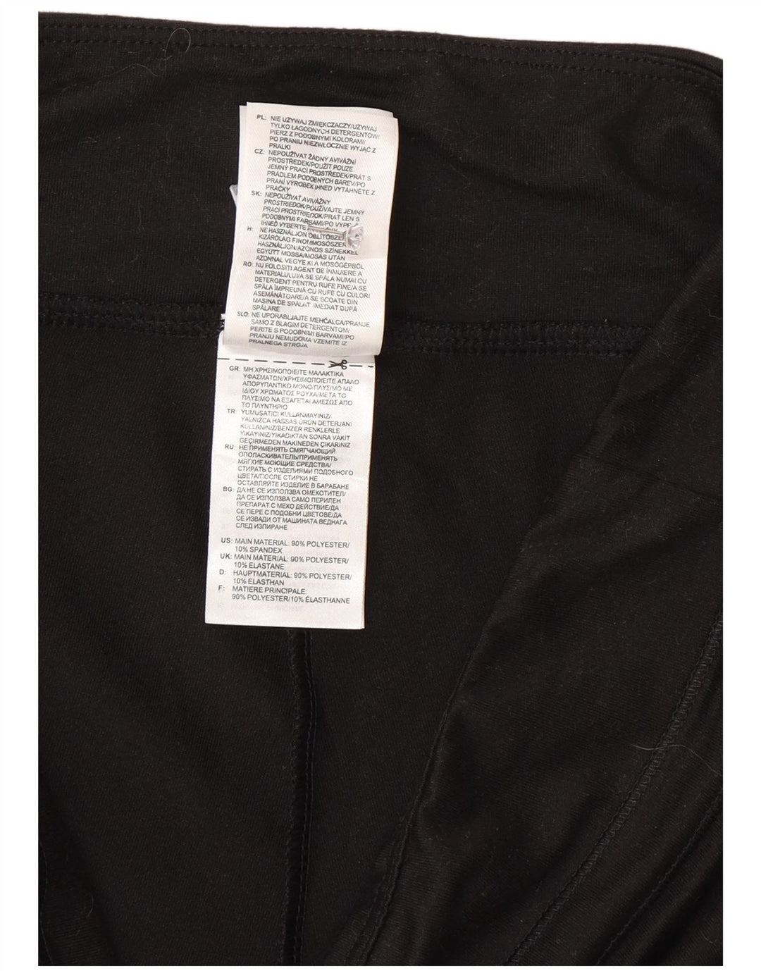 Leggings Adidas Climalite Capri pentru femei UK 12/14 Poliester mediu negru