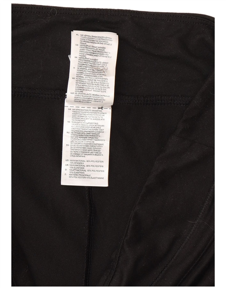 Leggings Adidas Climalite Capri pentru femei UK 12/14 Poliester mediu negru