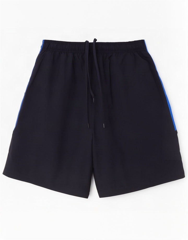 Pantaloni scurți sport Adidas pentru bărbați, poliester mediu bleumarin