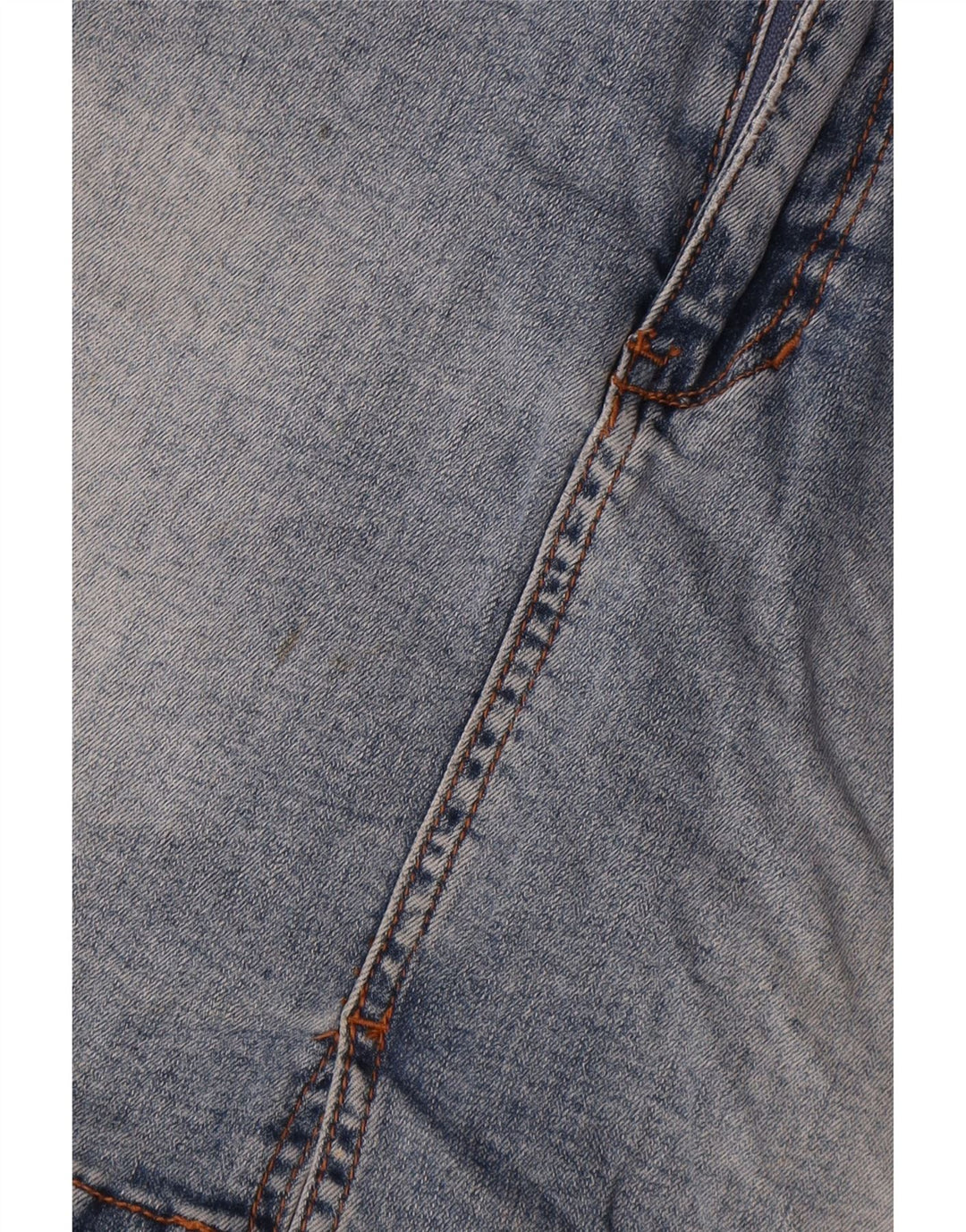 Fusta de blugi pentru femei Billabong W30 bumbac albastru mediu