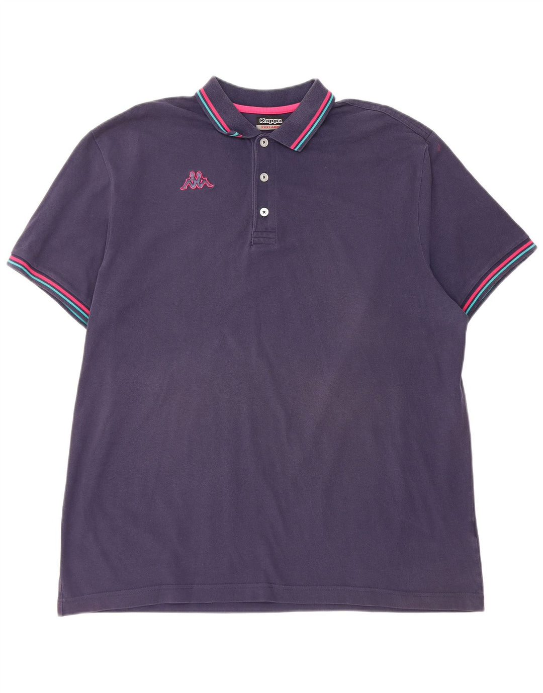 Cămașă polo pentru bărbați Kappa 3XL bleumarin