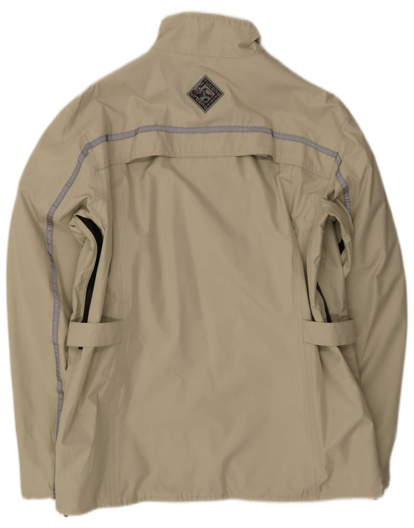 Tucano Urbano Mens Racer Jacket UK 38 Medium Beige Poliester