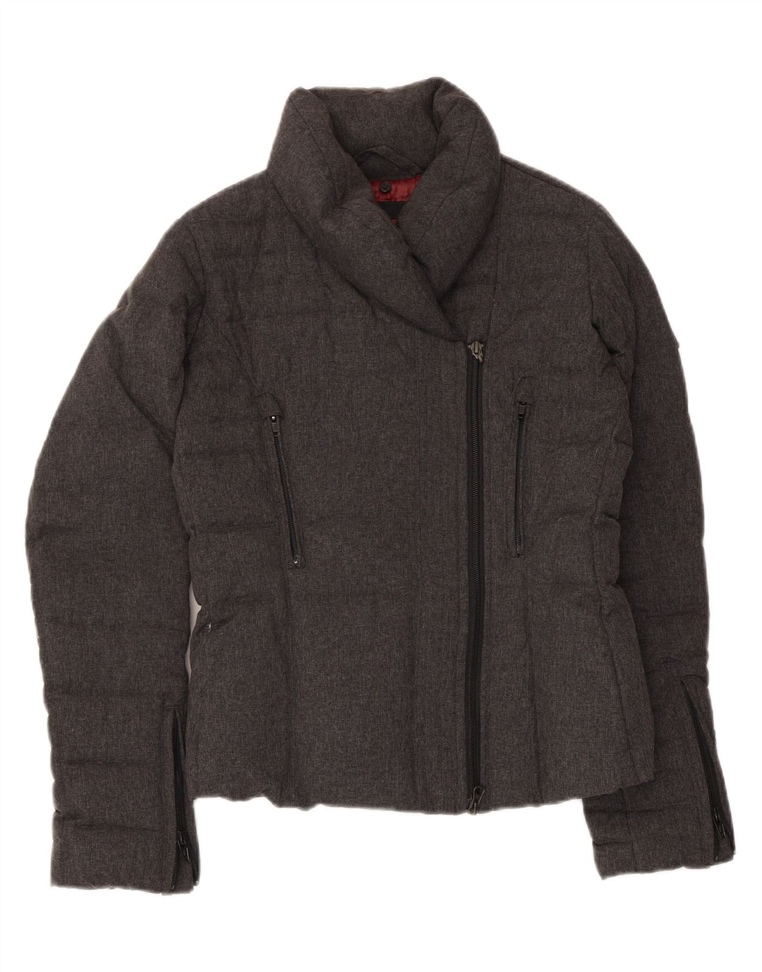 Jachetă căptușită Bomboogie pentru femei UK 10 Small Gri Nylon