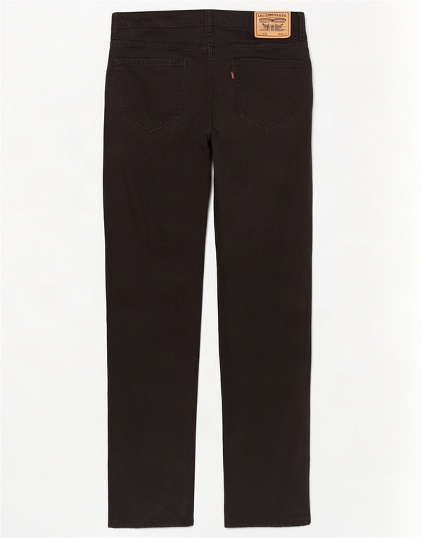Blugi drepti pentru bărbați Levi's 752 W34 L34 bumbac negru