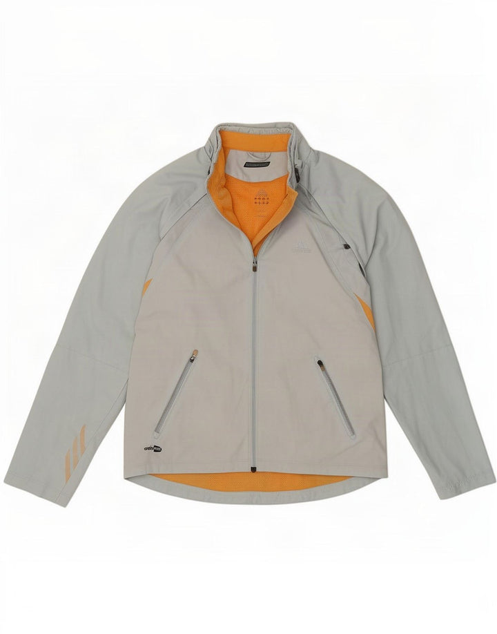 Adidas pentru femei Trening Top Jacket UK 12 Medium Blue Poliester