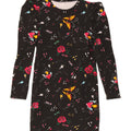 LIU JO Girls Milano Abstract Pattern Basic Dress 11-12 Years Black Vintage Liu Jo and Second-Hand Liu Jo from Messina Hembry 