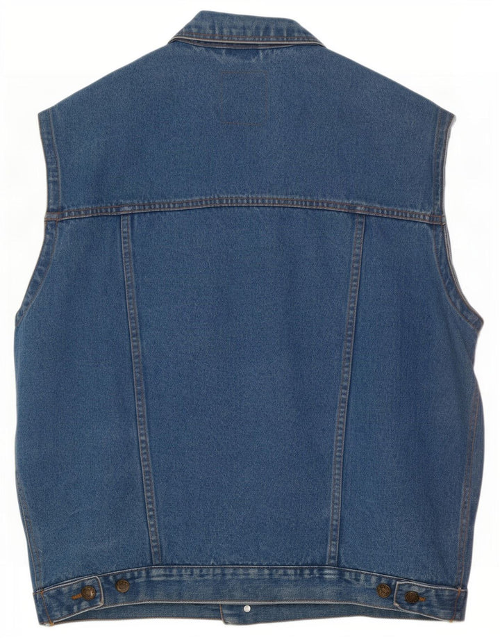 Gilet de blugi pentru bărbați Marcel Clair UK 40, mare, albastru, bumbac