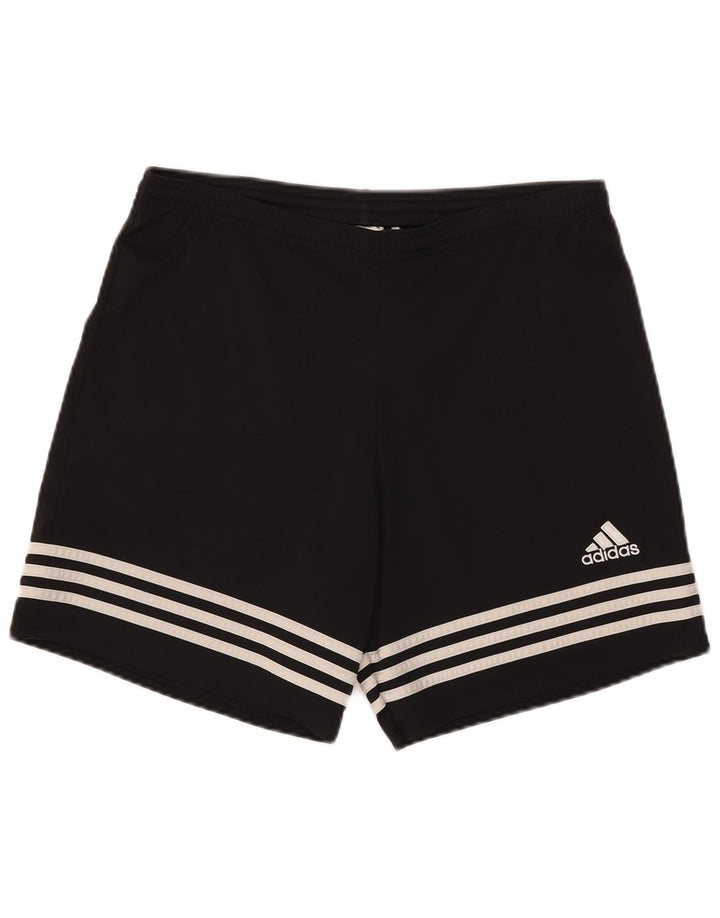 Pantaloni scurți sport pentru bărbați Adidas Climalite, poliester mediu negru