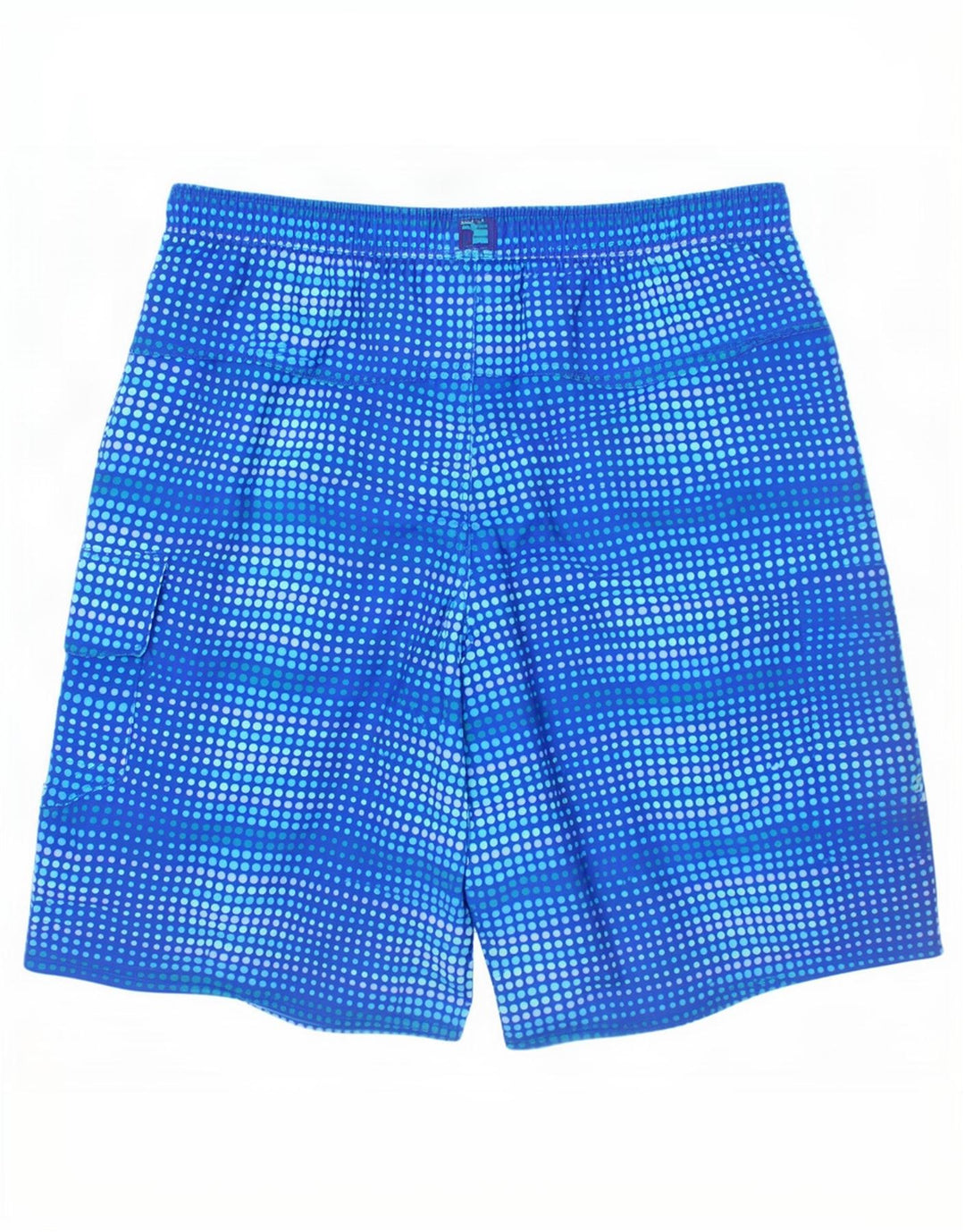 Pantaloni scurți de înot L.L.Bean Boys 15-16 ani poliester cu pete albastre