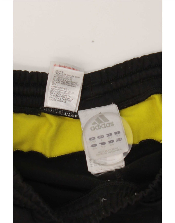 Pantaloni de trening Adidas pentru băieți 13-14 ani, negru, poliester