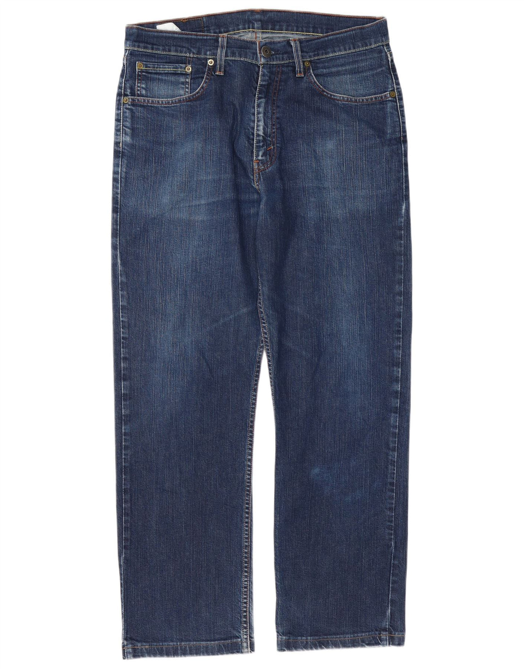 Blugi drepti pentru bărbați Levi's 751 W34 L29 Bumbac albastru