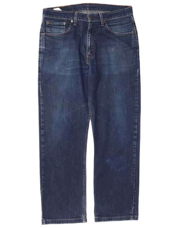 Blugi drepti pentru bărbați Levi's 751 W34 L29 Bumbac albastru