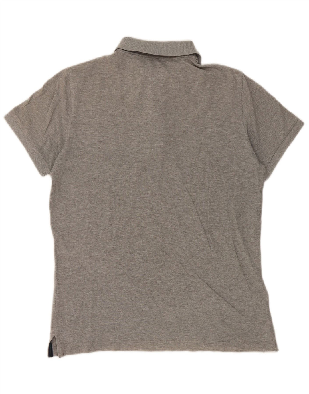 Tricou polo Henry Cottons pentru bărbați, bumbac gri mediu