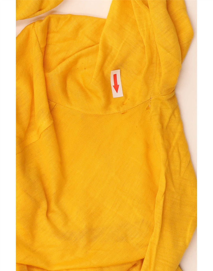 Cămașă vintage pentru femei UK 10 Small Yellow