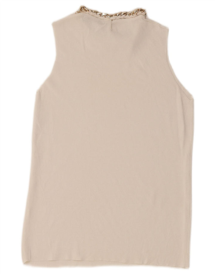 Vestă pentru femei Zara UK 12 Medium White