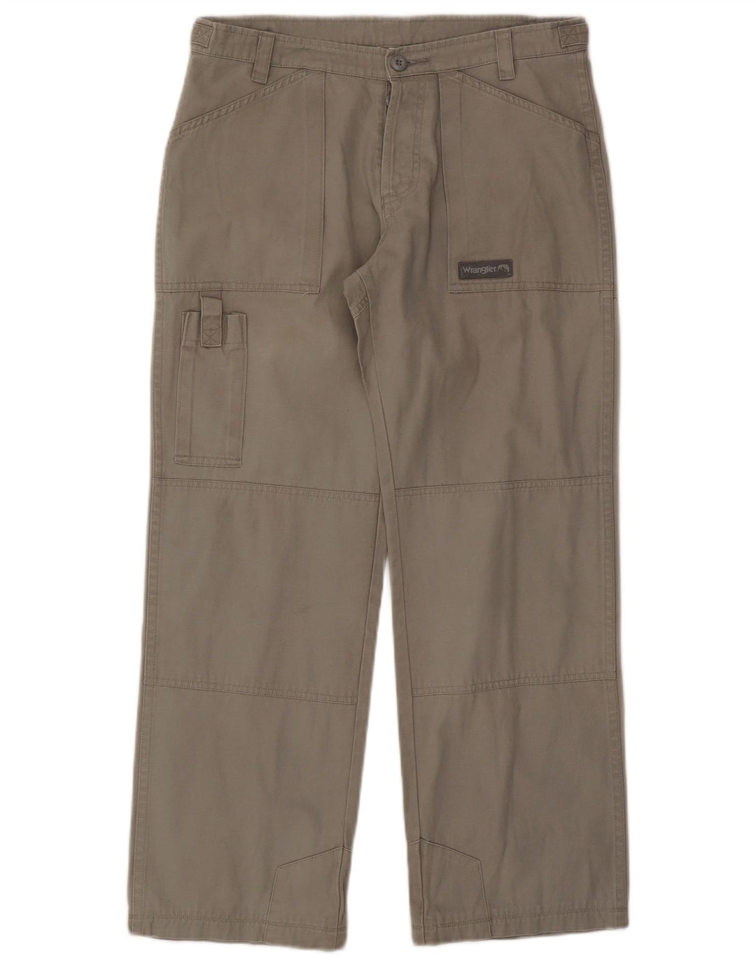 Pantaloni cargo drepti pentru bărbați Wrangler W32 L28 bumbac gri