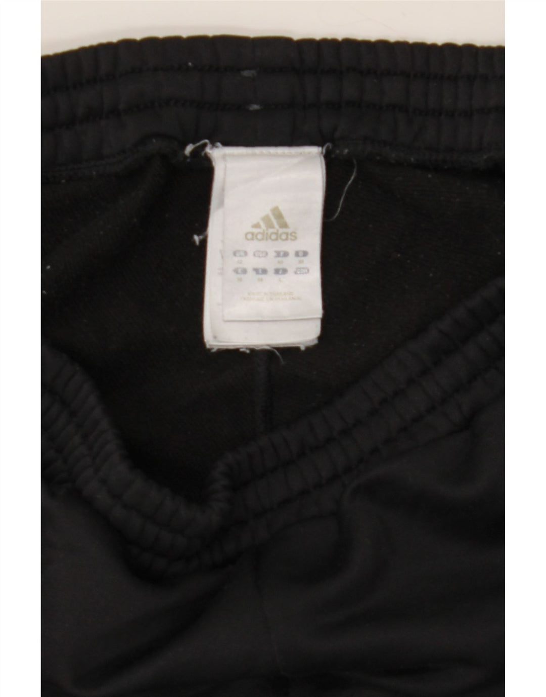 Pantaloni de trening ADIDAS pentru femei UK 12 Poliester mediu negru