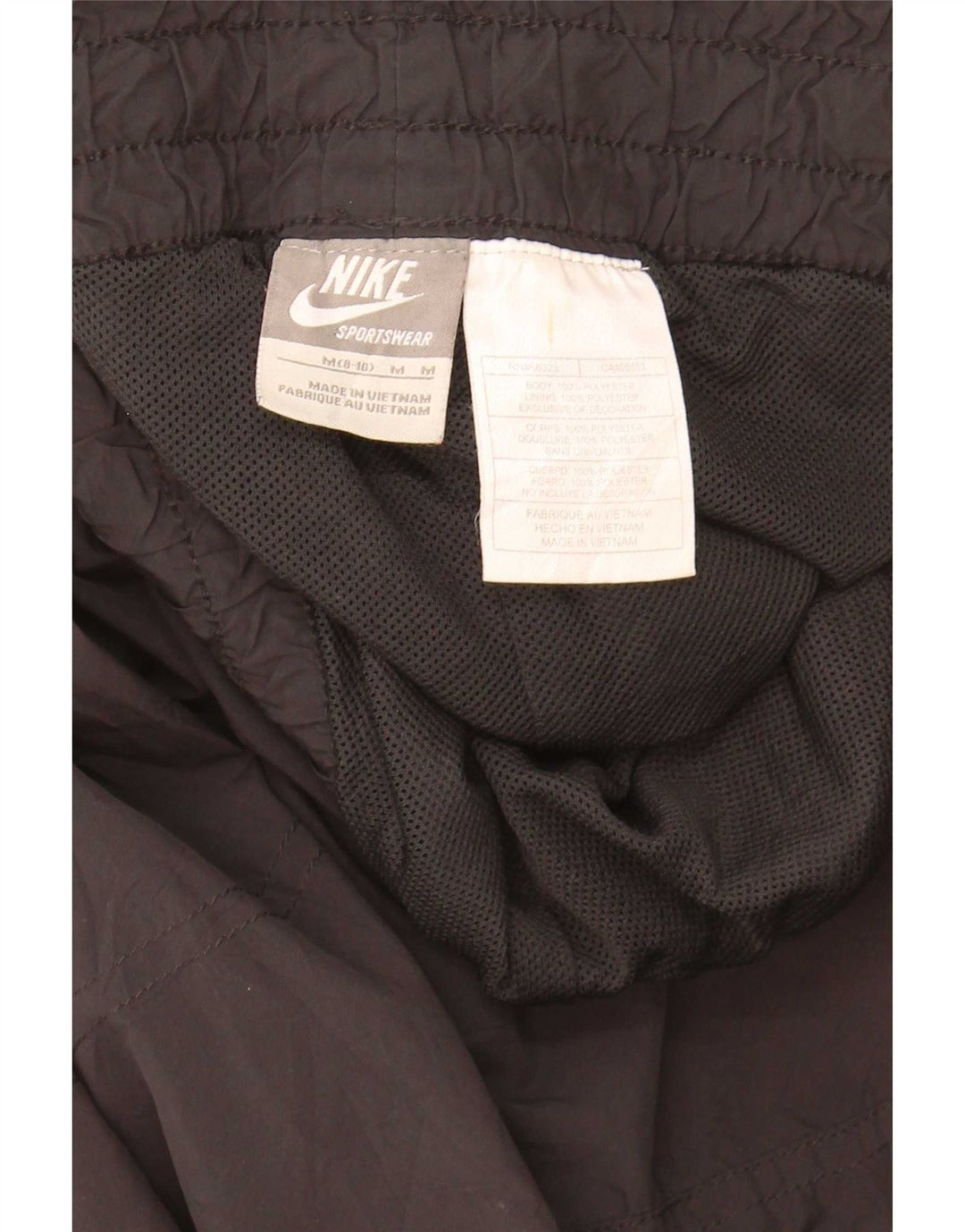 Pantaloni de trening Nike pentru femei US 8/10 Medium Black Colorblock Poliester