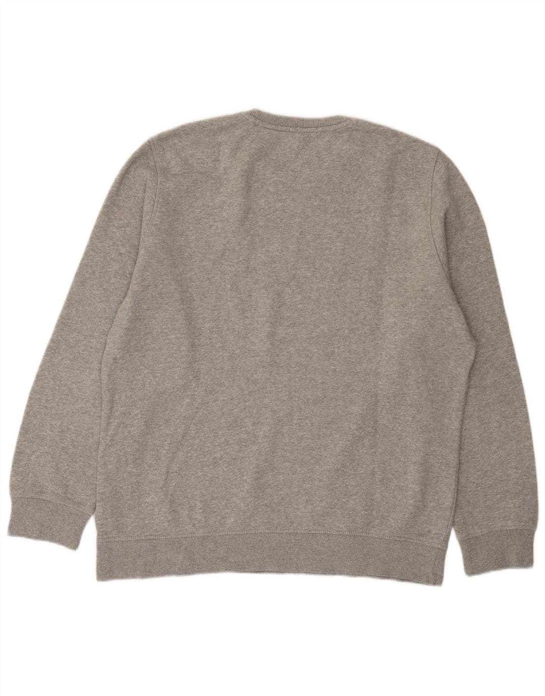 Hanorac pentru bărbați Reebok Jumper mare, gri, bumbac cu pete