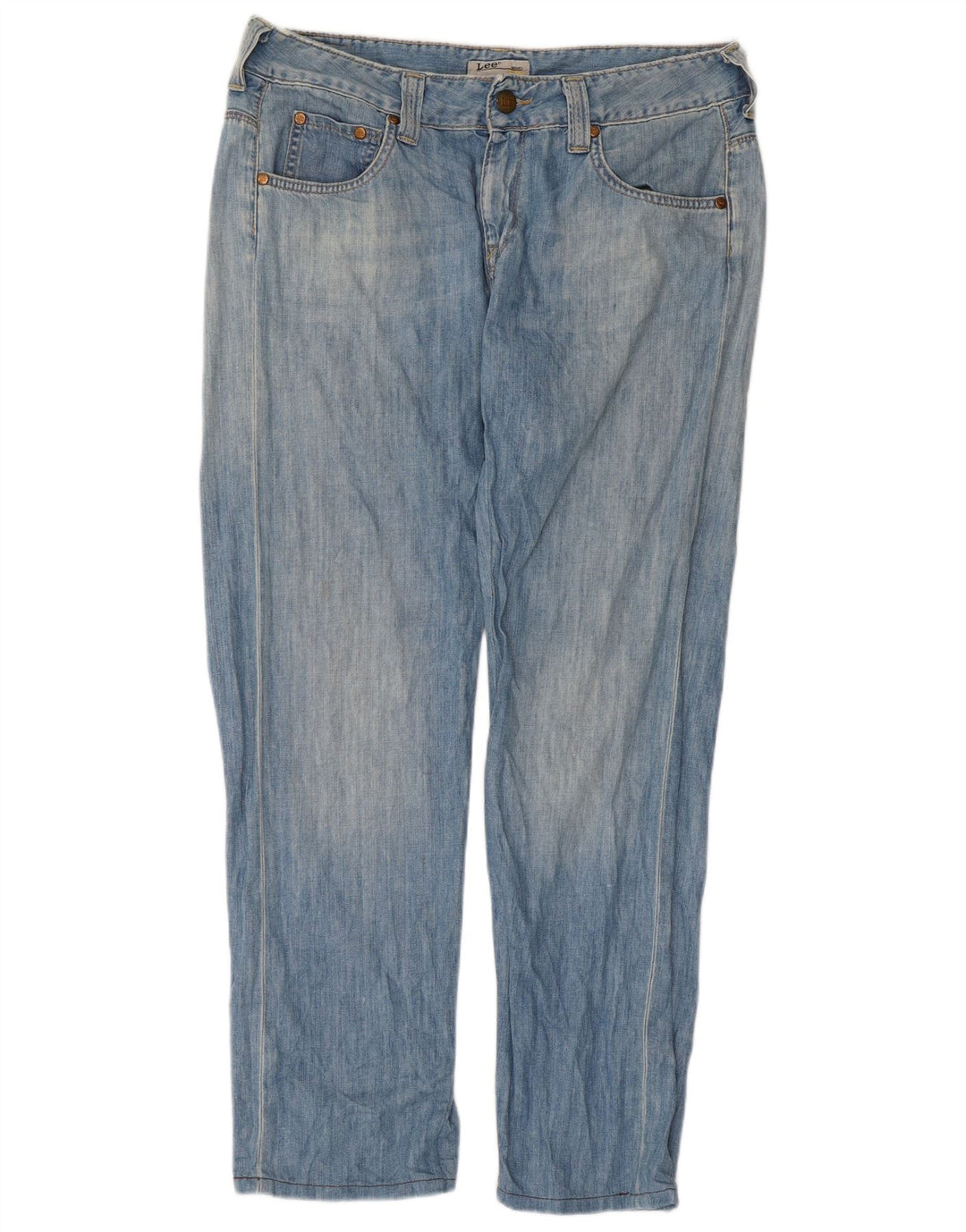 Blugi Lee Avalon Straight pentru bărbați W33 L33 Bumbac albastru