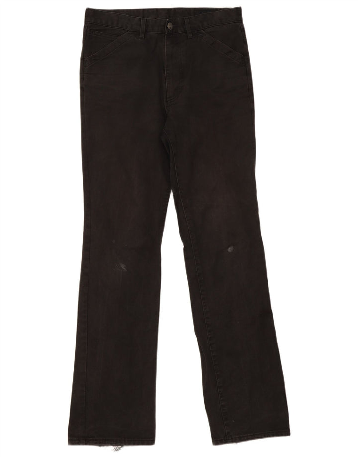 Pantaloni casual pentru bărbați Gas Bootcut W31 L32 negri