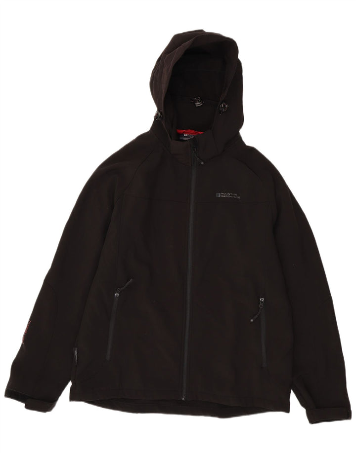 MOUNTAIN WAREHOUSE Jachetă de vânt cu glugă pentru bărbați UK 40 Large Black