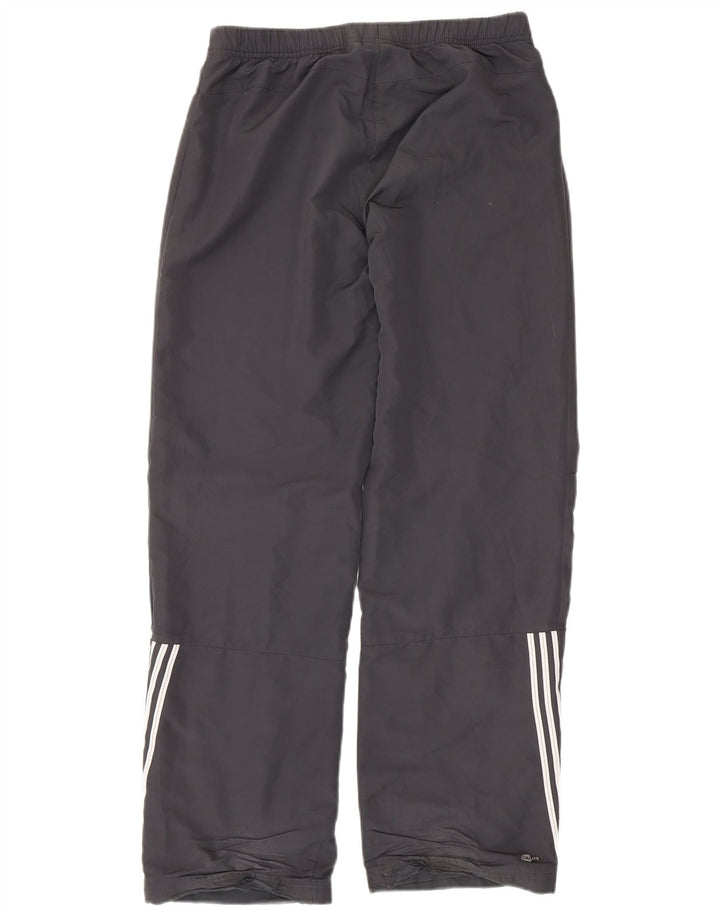 Pantaloni de trening Adidas Climalite pentru femei UK 12 Poliester mediu negru