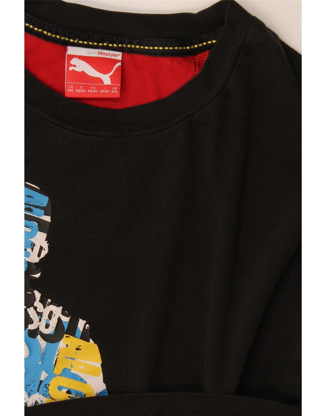 Tricou grafic Puma pentru bărbați Top 2XL negru