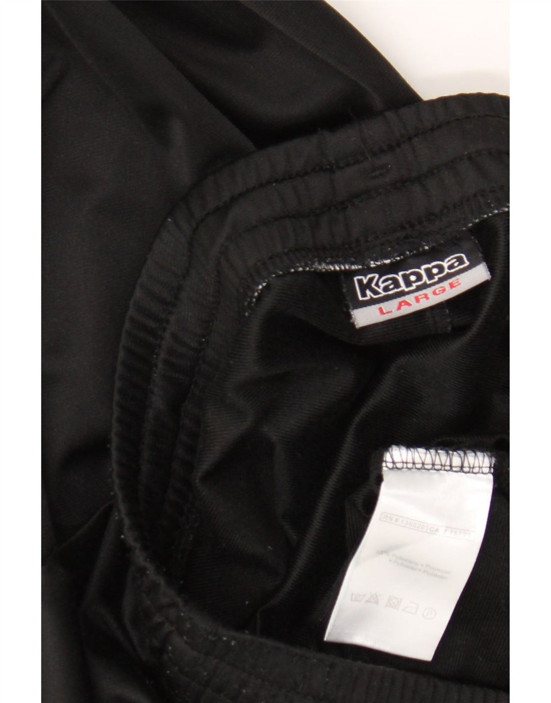 Pantaloni de trening pentru bărbați Kappa Pantaloni de jogging Mari Poliester negru