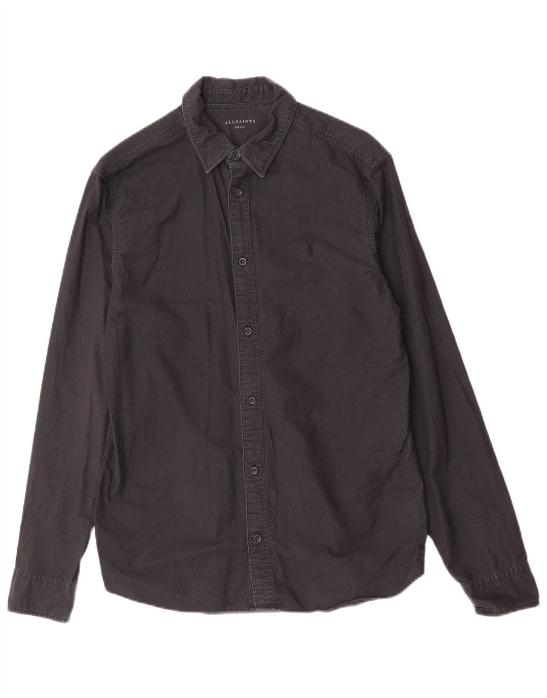 Cămașă bărbați All Saints Bumbac negru mic
