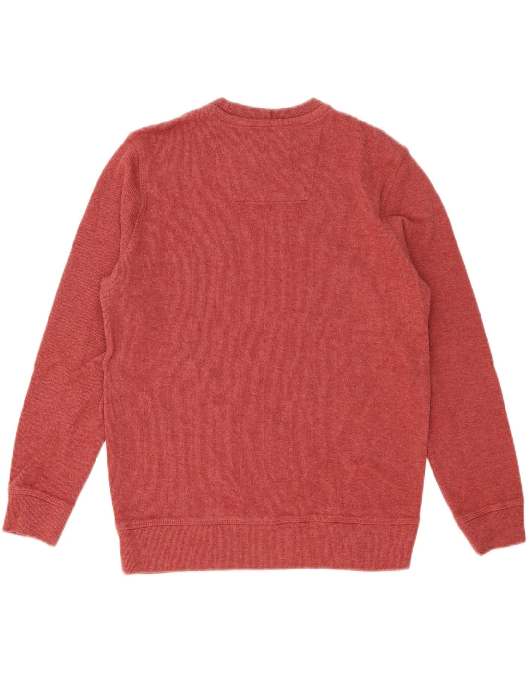 CREW CLOTHING Pulover pentru bărbați cu gât roșu, bumbac mediu roșu