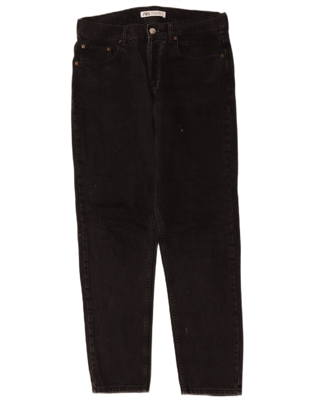 Blugi slim pentru bărbați Zara EU 40 Medium W31 L30 Negri