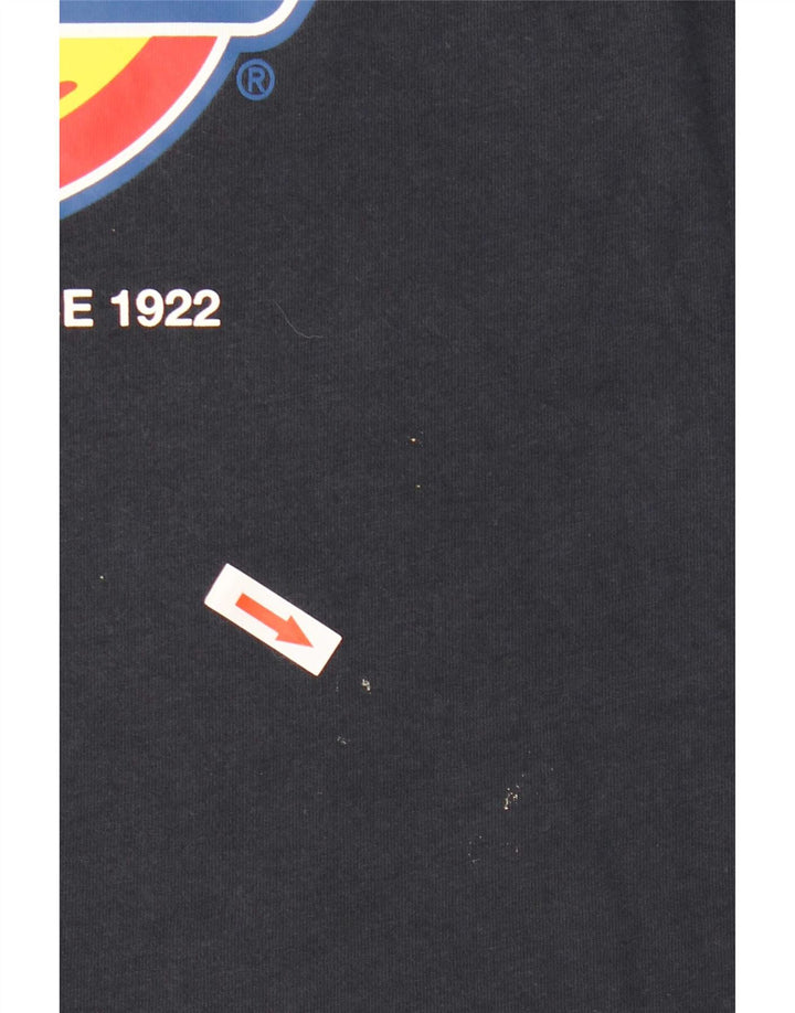 Tricou grafic pentru bărbați Dickies Top mediu din bumbac bleumarin